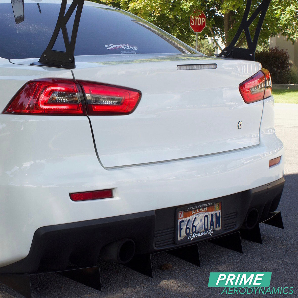 (2008-2016) Mitsubishi Evo X –– Rear Diffuser